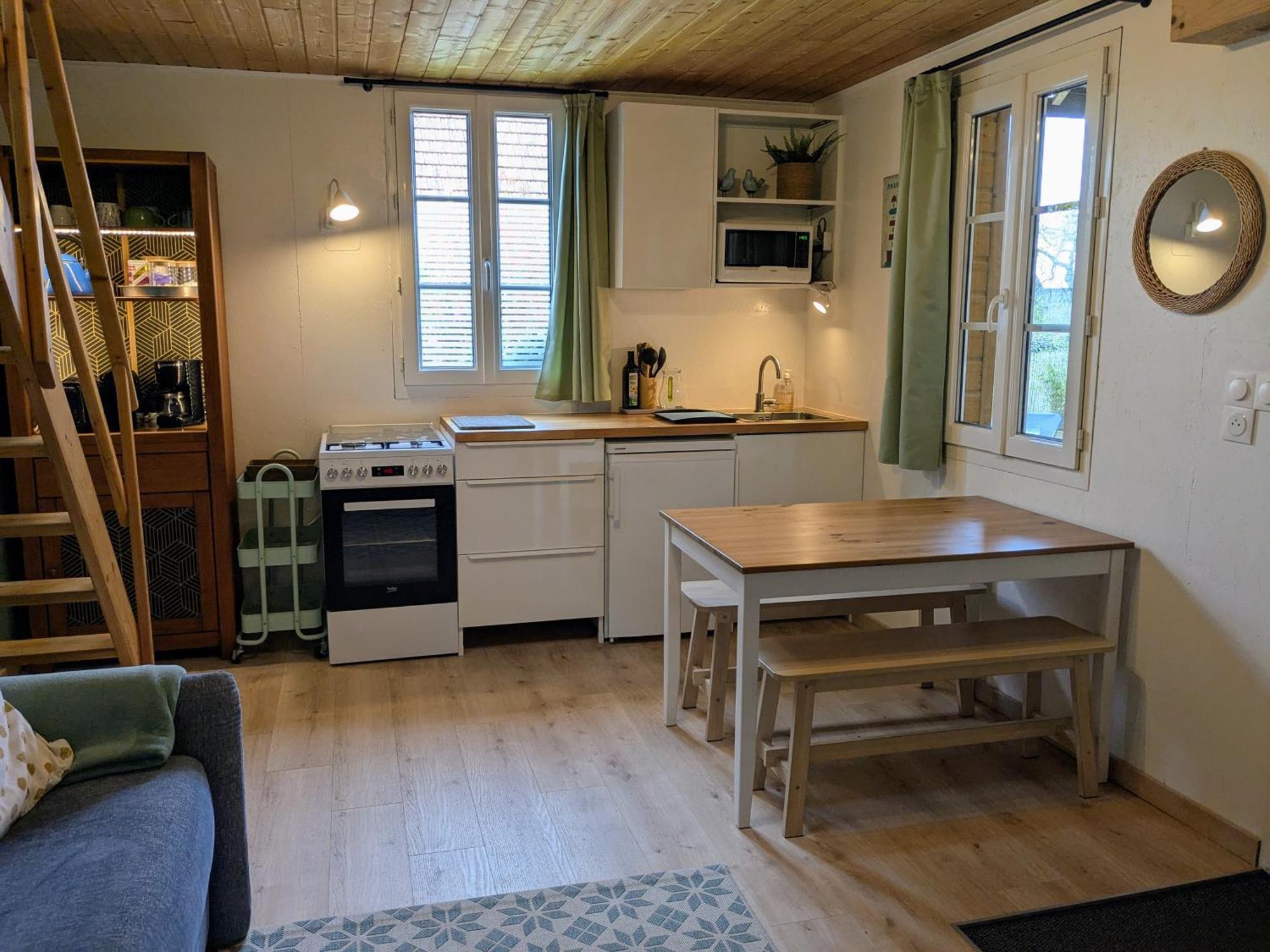 La Petite Enseigne - Chez Helene - Gites En Baie Champeaux Екстериор снимка
